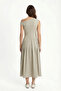 Women's Daria Asymmetrical Collar Long Woven Dress - 6