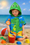 Children's Poncho - Sea Towel - Beach Towel - 4