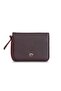 Claret Red Genuine Leather Reversible Full Zipper Women's Wallet // Grd260226Wt1621