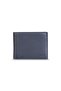 Navy Blue Genuine Leather Coin Slot Horizontal Model Classic Men's Wallet // Grd260226Wt1661 - 4