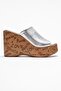 Saraly Women Genuine Leather Slipper Lamé - 2