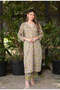 Green Pure Cotton Handblock 2-Piece Kurta Set