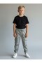 Boys' Woven Trousers with Elastic Waist and Pocket Detail - 5