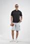 Polo Collar Line Detailed Regular Fit Men's T-Shirt - 5