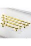 Furniture Drawer Kitchen Cabinet Cupboard Handles Handle Gold Metal Handle 224 mm - 22.4 cm - 4