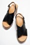 Hardy Women's Genuine Leather Sandals Black - 4