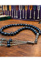Hematite Stone Tesbih Faceted (Crystallized) Cut – Shiny Metallic Appearance – Special Design Tasseled - 2