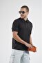 Polo Collar Line Detailed Regular Fit Men's T-Shirt - 2