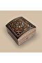 & Seashell Chips Handmade Wooden Ring Box - 2