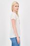 Women Crew Neck Short Sleeve Graphic Print T-Shirt, Cream - 2