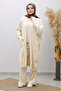 Pocketed Cardigan Triple Set Tsd260114 Beige - 3
