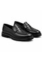 Genuine Leather Black Comfortable Lightweight Daily Men's Loafers Shoes