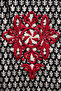 100% Cotton Lu Pocketed and Embroidered Summer Design Patterned Black Shirt Islamic Dress - 6