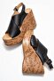 Hardy Women's Genuine Leather Sandals Black - 5