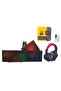 4 in 1 Gaming Combo Set Keyboard Mouse Headphones Mousepad RGB Backlit USB - 2