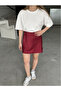 Short Satin Skirt - 4