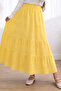 Eyelet Embroidery Skirt A1004 Yellow - 2