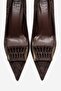 Guerni Brown Patterned Women Heeled Shoes - 2