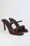 Women's Brown Seten Aabiy Heeled Shoes