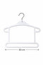 24 Pieces of Plastic Large Mannequin Hangers - 3