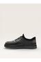 Men's Leather Black Casual Shoes M1025 - 4