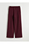Plum Elastic Waist Soft Touch Women's Sweatpants - 2