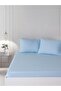 Cotton Saten Double Duvet Cover Set with Elastic Bed Sheet (93 Wire & 236 Tc) - 7