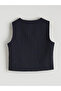Esvab • Modern & Distinctive Striped Classic Vest for Girls - 3