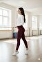 Women's Sports Ribbed Leggings - 3