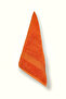 4-Piece Bath Towel Set 100% Cotton Certified Striped Border Towel Set 50X90Cm- 70X140Cm Orange - 3
