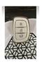 Hyundai 13-18 Ix35 Tucson Smart 3 Button White Gold Auto Key Remote Cover Case