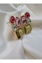Geometric Asymmetric Model Colorful Earrings 1.5*3 - 3
