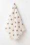 Teddy Bear Print 100% Organic Cotton Pieces Muslin Double-Layer 105X120 cm Baby Blanket