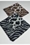 Eșarfă cu model leopard India, pachet de 2 -6294-02