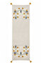 Papatya Bohemian Punch Embroidered Tasseled Cotton Table Runner (40X130 cm) - 7