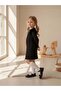 Girl's sleeves Ruffle Detail Corded Fabric blouse - 5