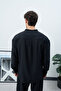 Men's Comfortable Fit Premium Long Sleeve Shirt with Stand Collar - 4
