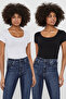 Vmmaxi My Ss Soft U-Neck Jrs Exc 2-Pack - 7