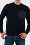 Paul & Shark Pocket Detail Crew Neck 100% Cotton Regular Fit Sweat Men's Sweat 12311821 013 - 2
