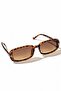 نظارات شمسية نسائية من Mahzen Brown Leopard بتصميم Uv400 - 4