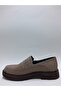 Genuine De Leather Um Color Nubuck Laceless Casual Model Light Summer Men's Shoes - 3