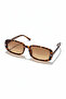 نظارات شمسية نسائية من Mahzen Brown Leopard بتصميم Uv400 - 6