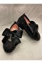 Girl's Broken Glass Bowknot Ballet Flats Shoes