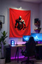 God of Hope Kratos – Anime Movie Character Themed Quality Fabric, Room Decor Tapestry Wall Rug - 2