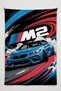 Bmw M2 – Anime Movie Character Themed Quality Fabric, Room Decor Tapestry Wall Rug Pieces