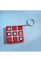 Set of 2 Moving Xox Game Keychain - Lover and Friend Combination Tic Tac Toe Keychain - 6