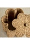 Water Hyacinth Hexagonal Basket Organizer & Decorative Organizer for Children's Room and Living Room - 5