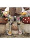 Rattan & Bamboo Red Mushroom Figured Market Cart & Children's Room Decorative Organizer - 9