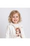 White Fashion Jacket Tutu Skirt T-Shirt 3-Piece Girls' Set - 2