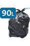 Jumbo Boy Industrial Garbage Bags 20 Pieces Extra Durable 60cm X 110cm Black Garbage Bags - 3